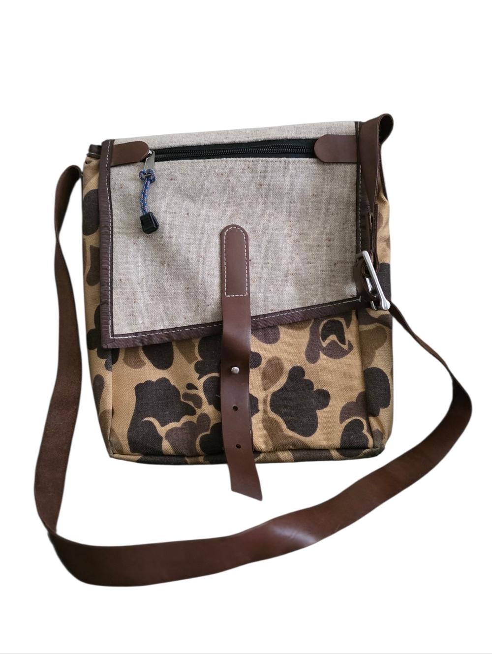 Forest City Portage Canvas Messenger Bag